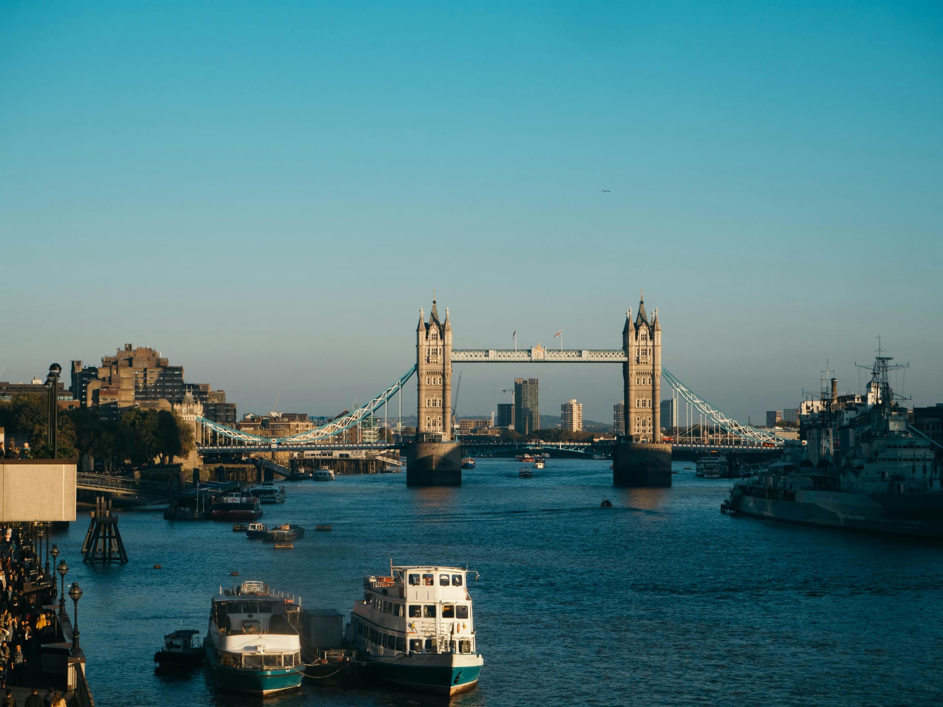 River Thames with Tower Bridge